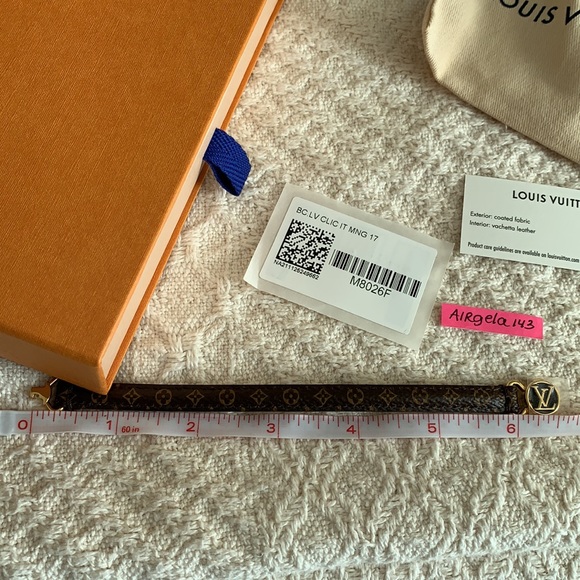 Louis Vuitton LV Clic It Bracelet size 17 - Picture 10 of 12